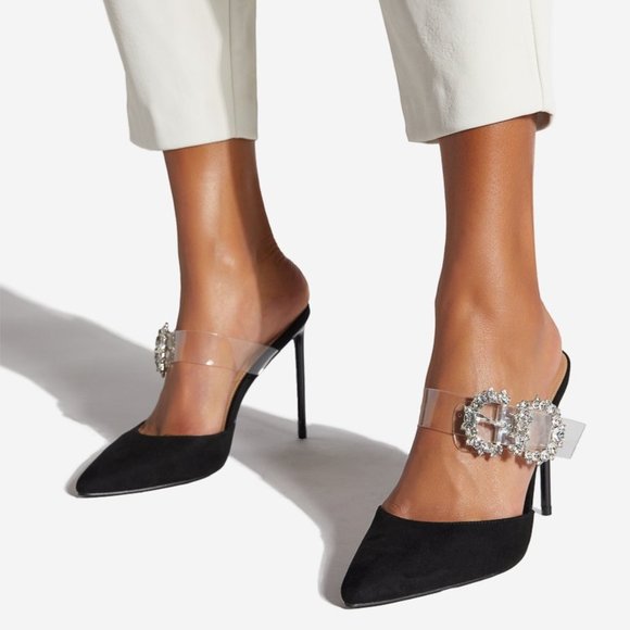 Shoe Dazzle Shoes - High Heels Black Pump